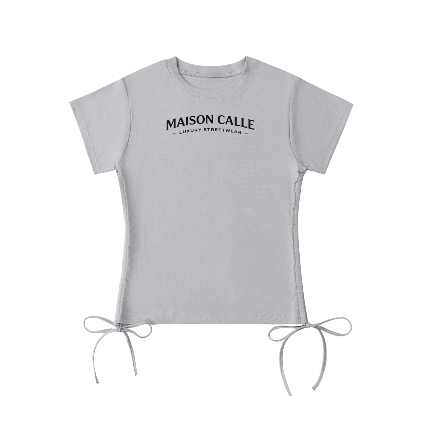 Womens Wht MC Essential Drawstring T-Shirt