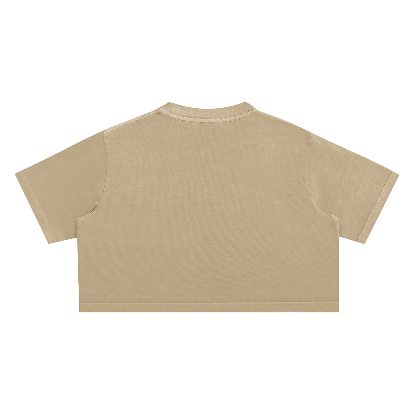 Womens MC Plain Jane Snow Washed Crop Top