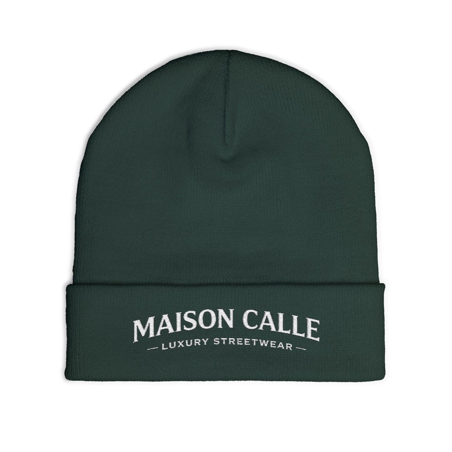 MC Embroidered Knit Beanie