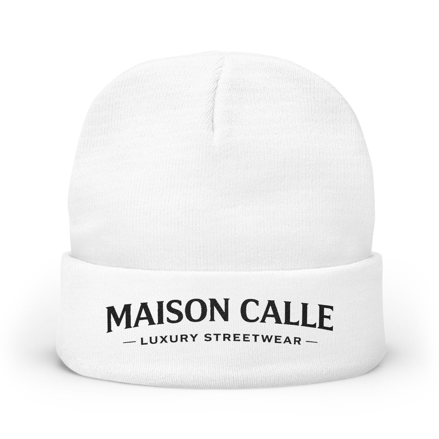 MC Embroidered Knit Beanie