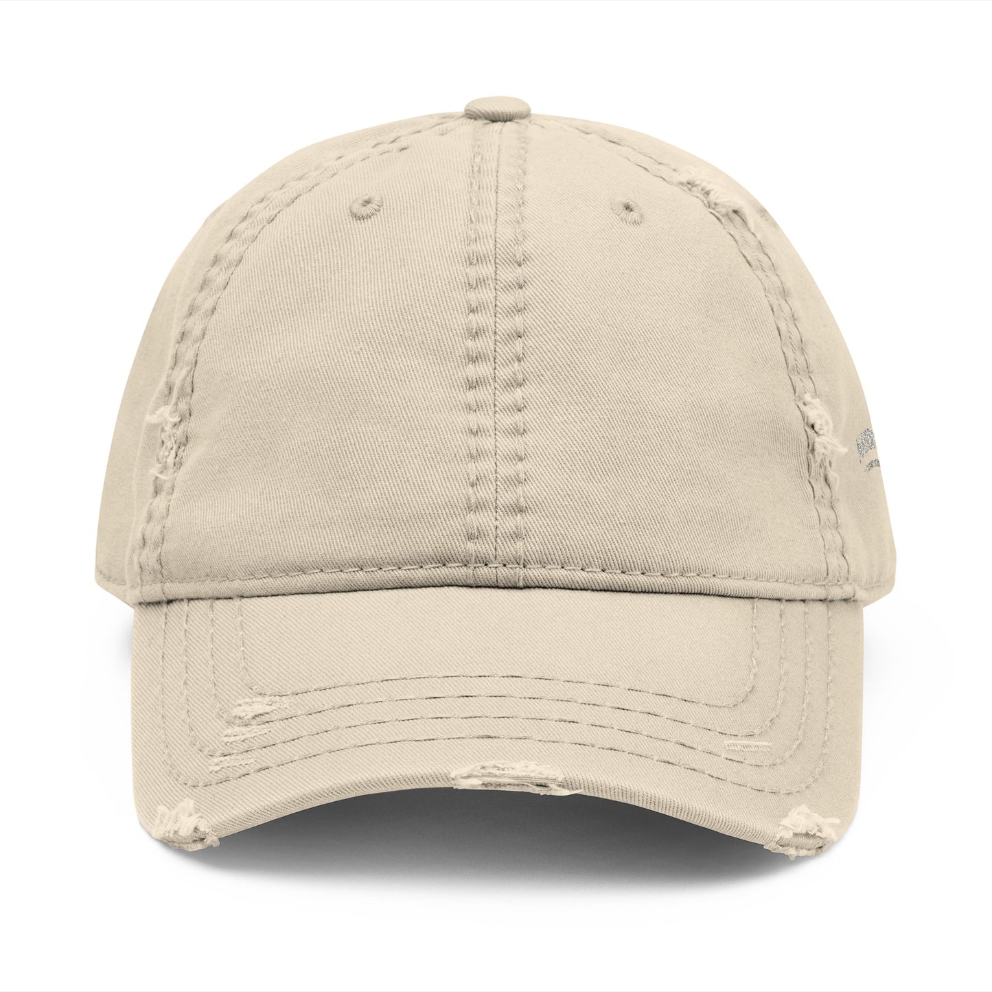 Distressed MC Dad Hat (Embroidery)