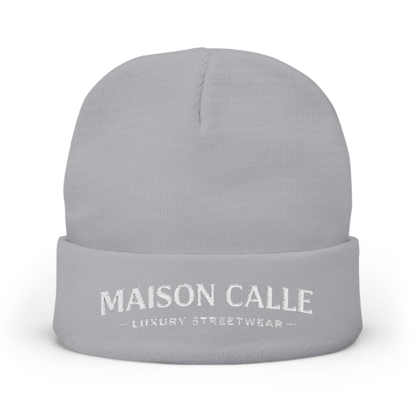 MC Embroidered Knit Beanie