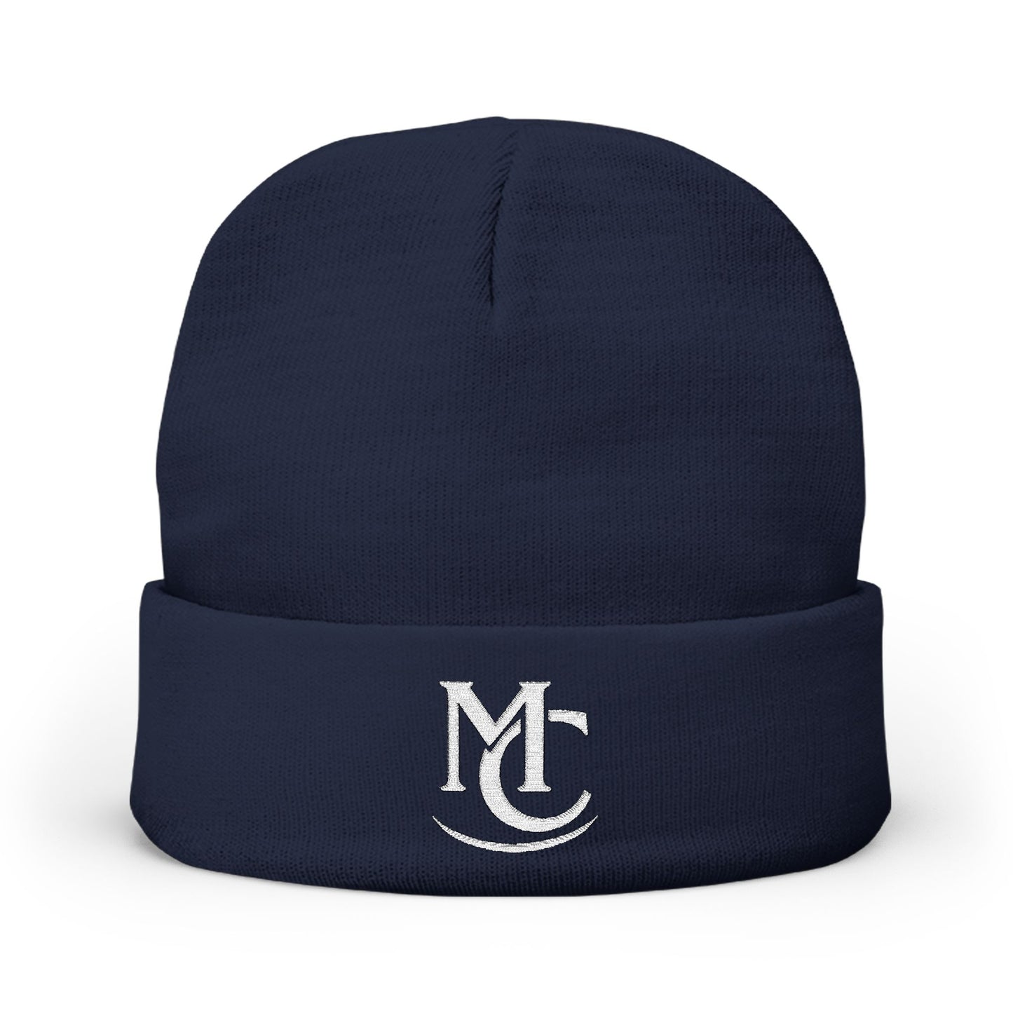 MC Embroidered Knit Beanie