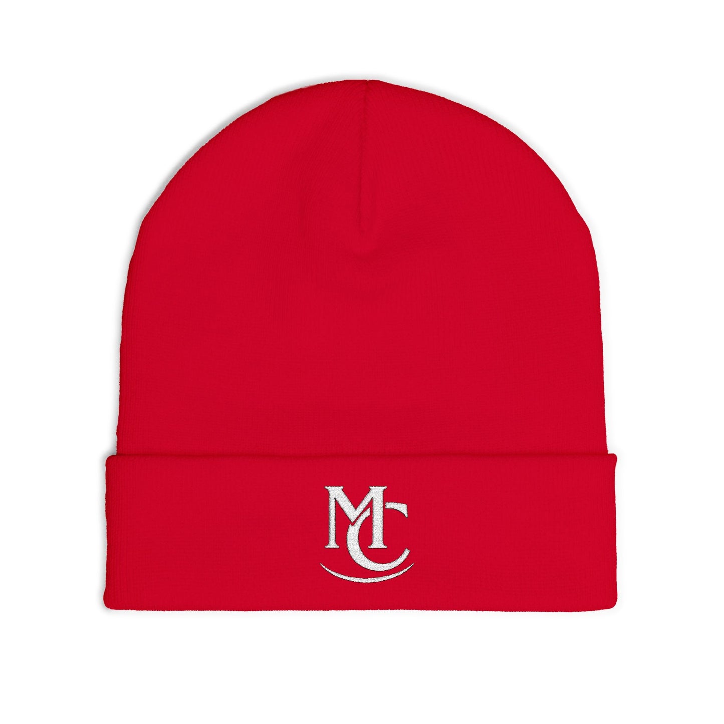 MC Embroidered Knit Beanie