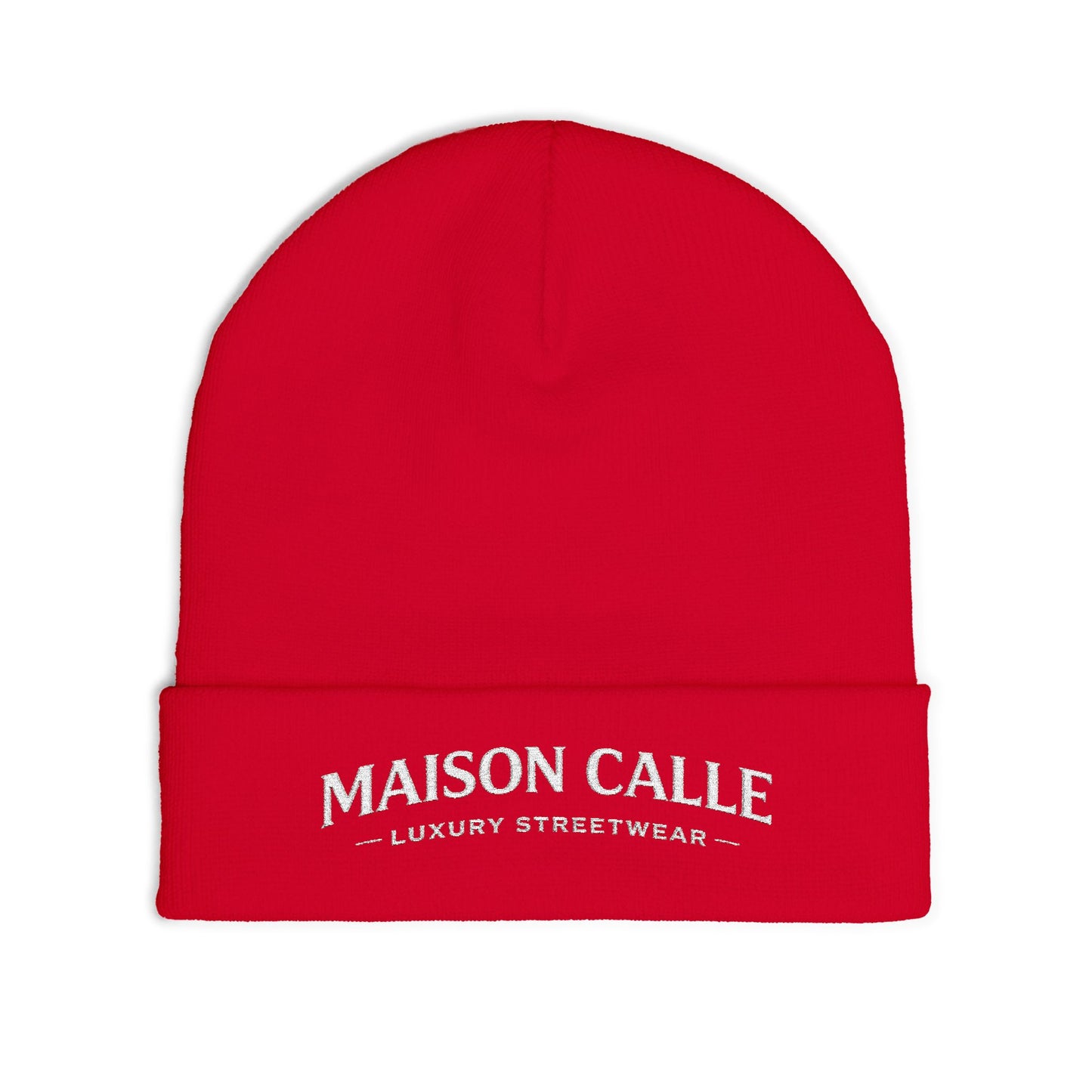 MC Embroidered Knit Beanie