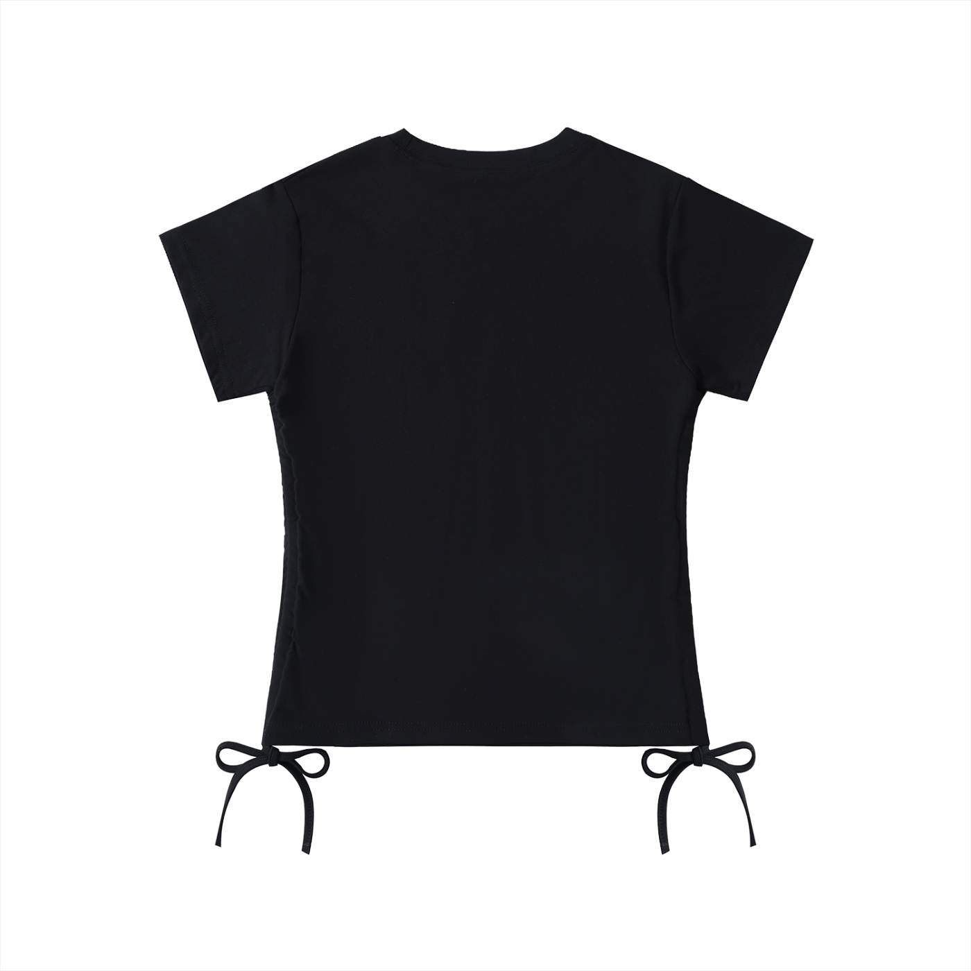 Womens Blk MC Essential Drawstring T-Shirt