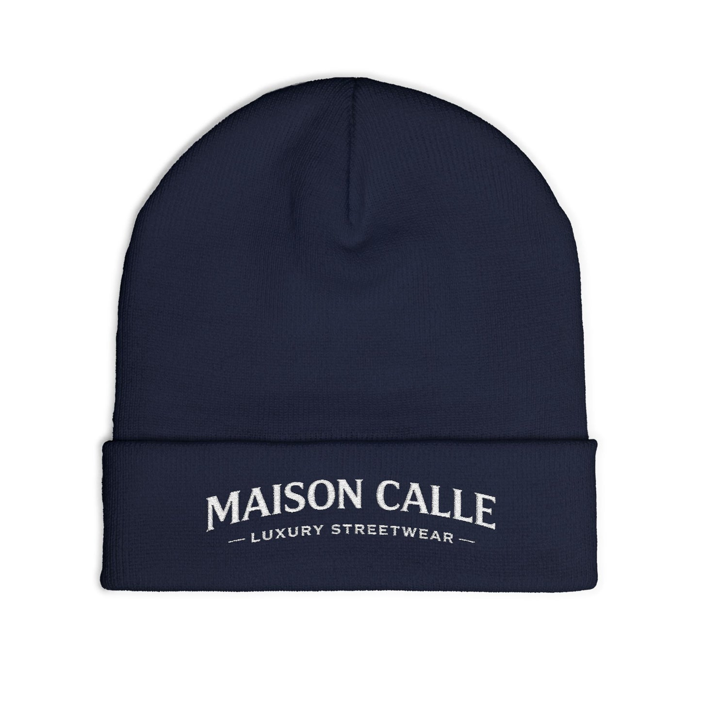 MC Embroidered Knit Beanie
