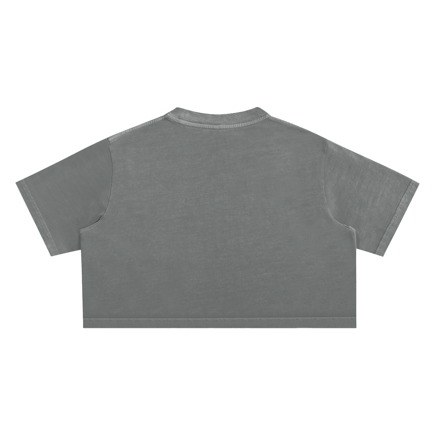 Womens MC Plain Jane Snow Washed Crop Top