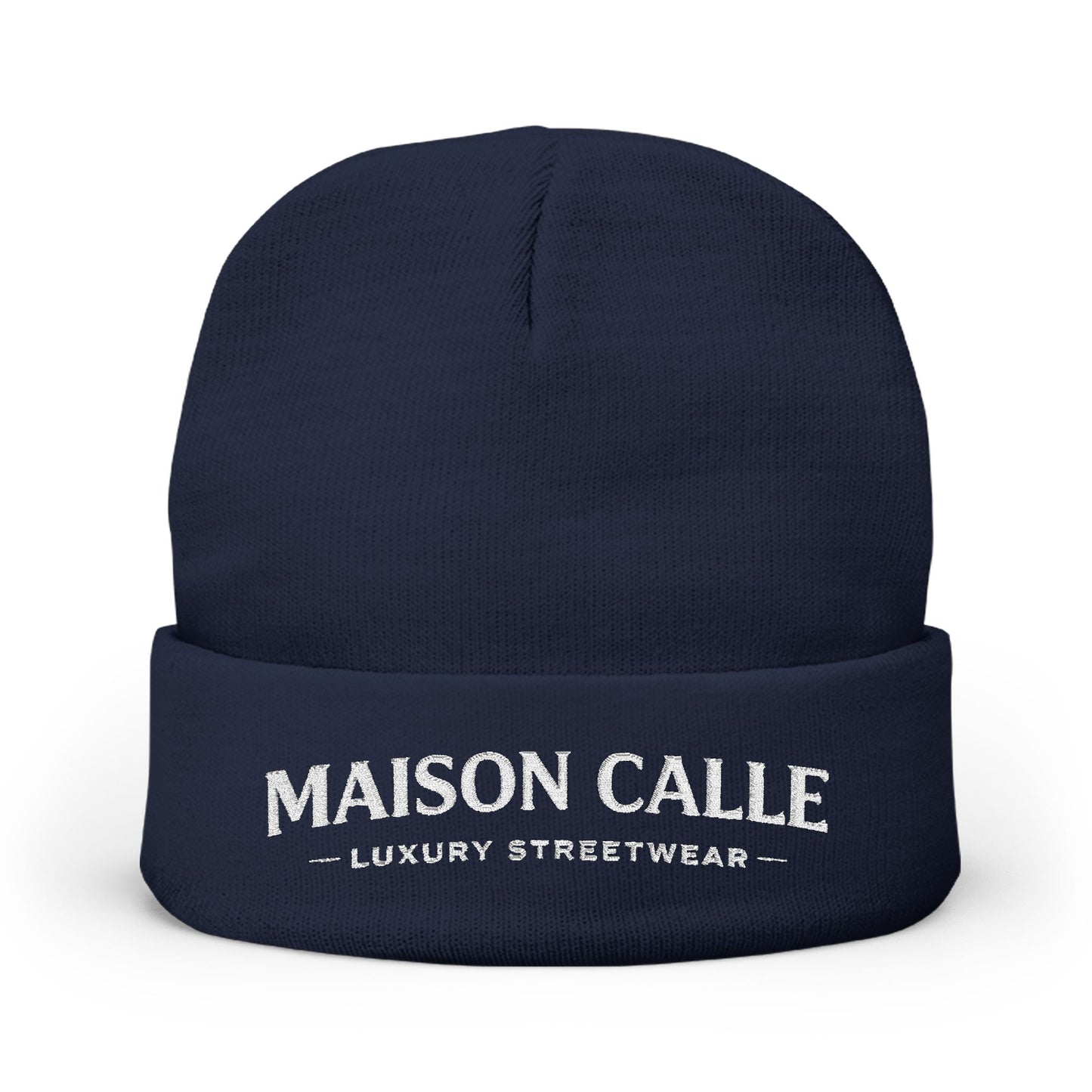 MC Embroidered Knit Beanie