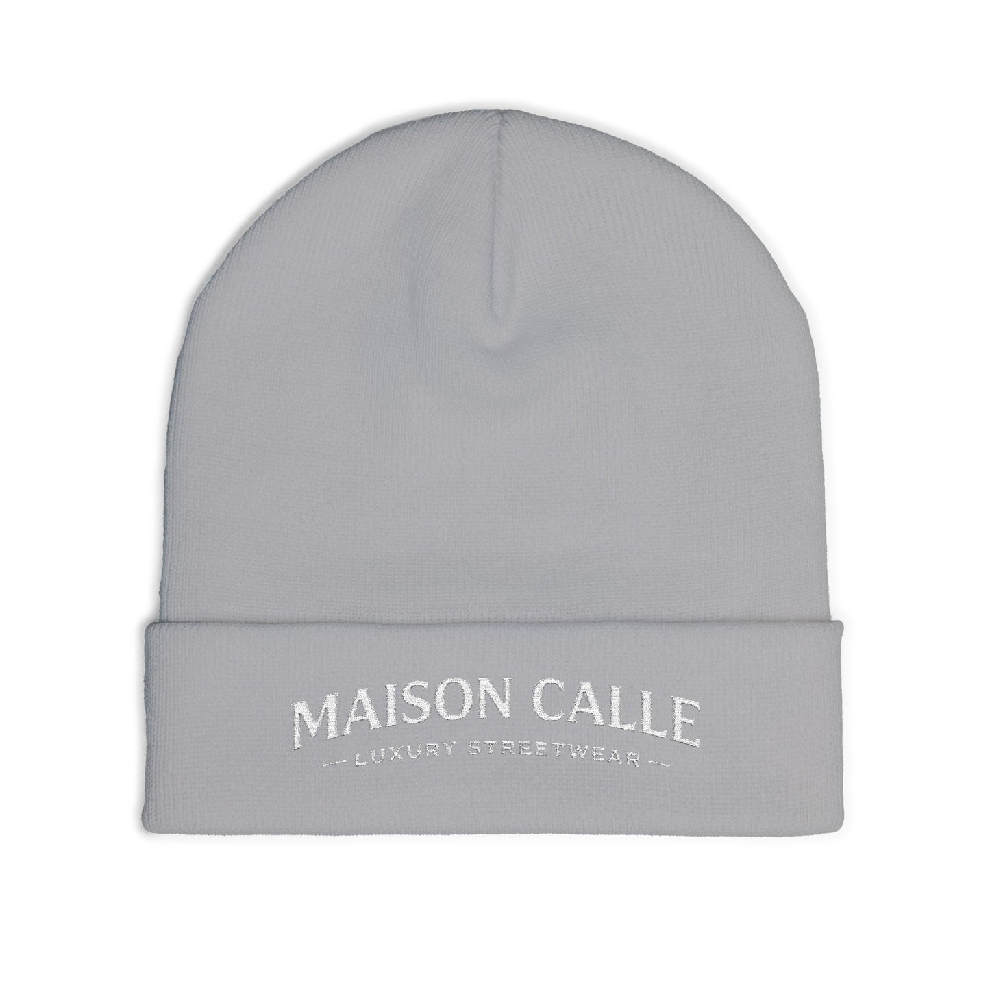 MC Embroidered Knit Beanie