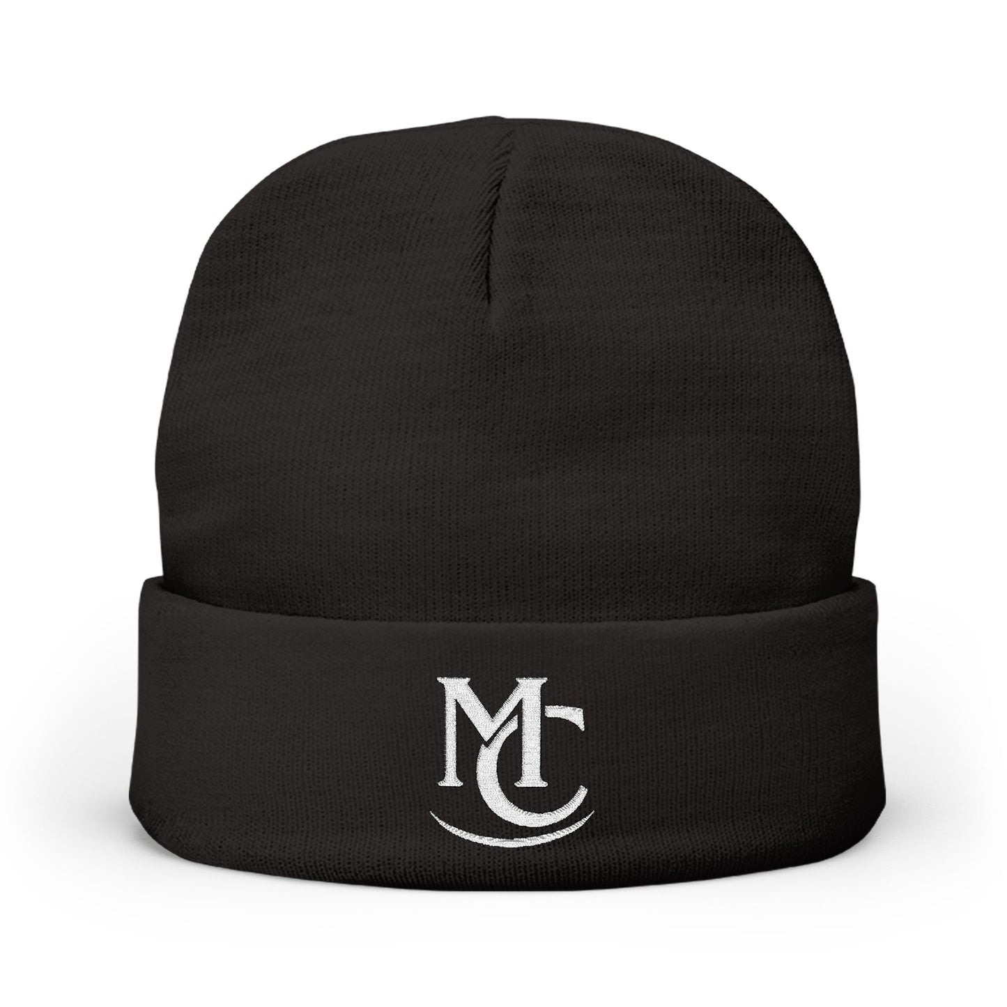 MC Embroidered Knit Beanie