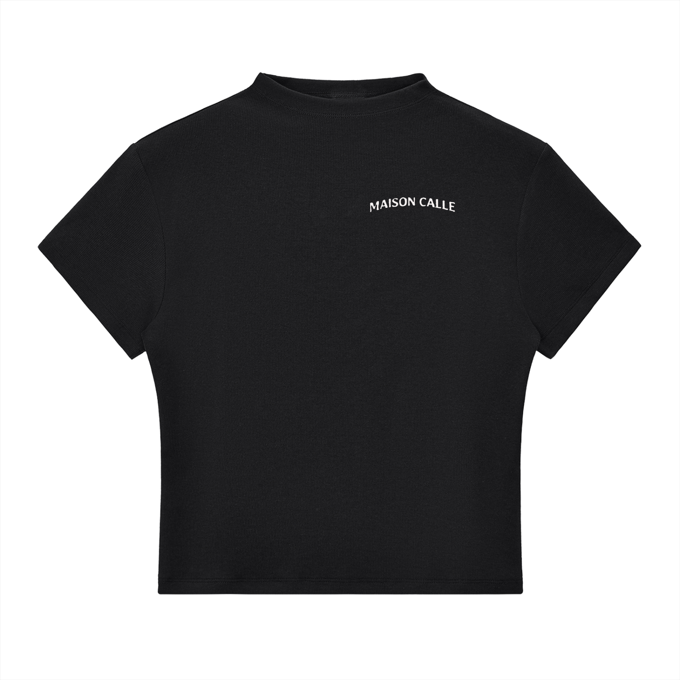 Womens MC Essential Slim Fit Mock Neck T-Shirt