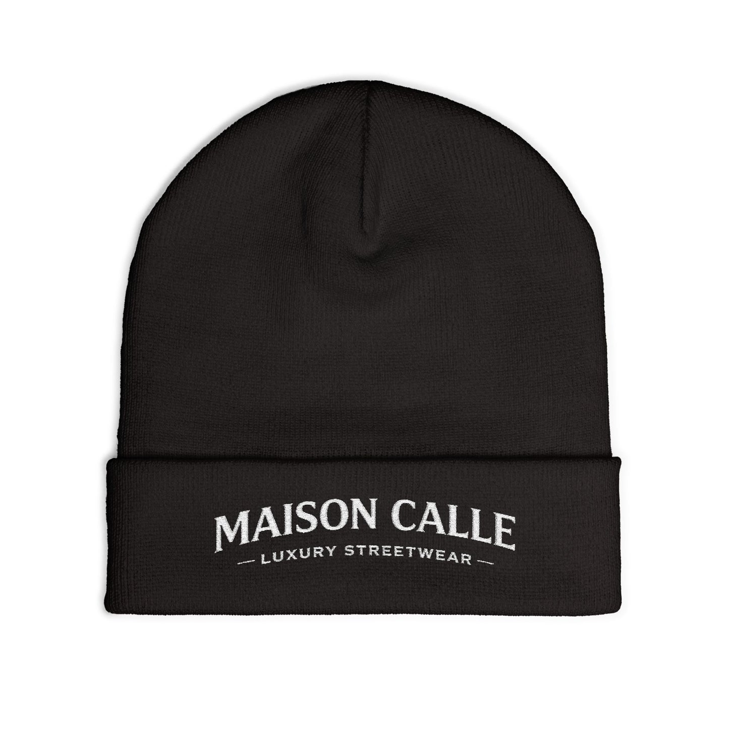 MC Embroidered Knit Beanie