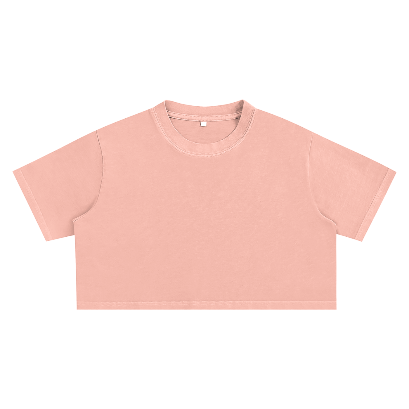 Womens MC Plain Jane Snow Washed Crop Top