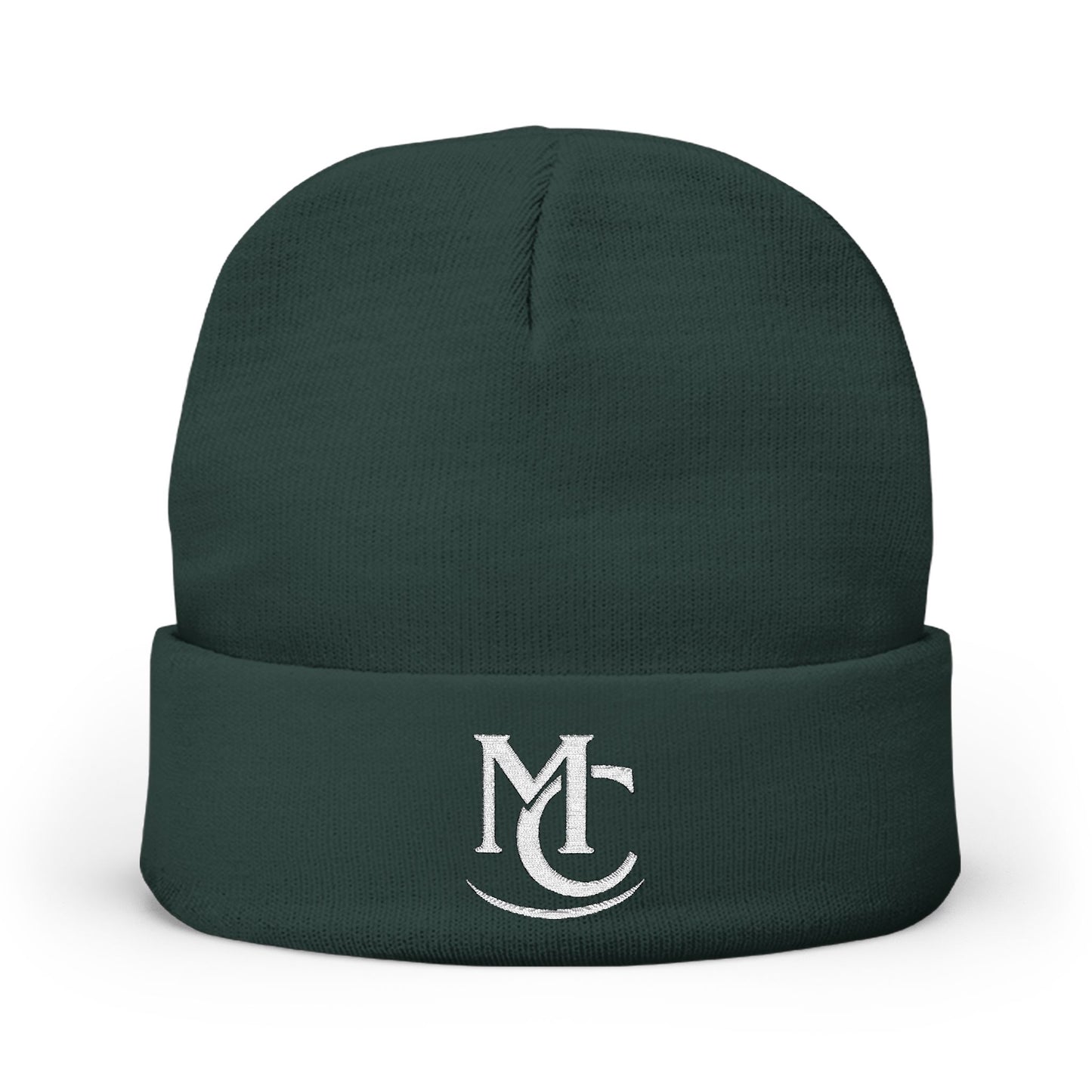 MC Embroidered Knit Beanie