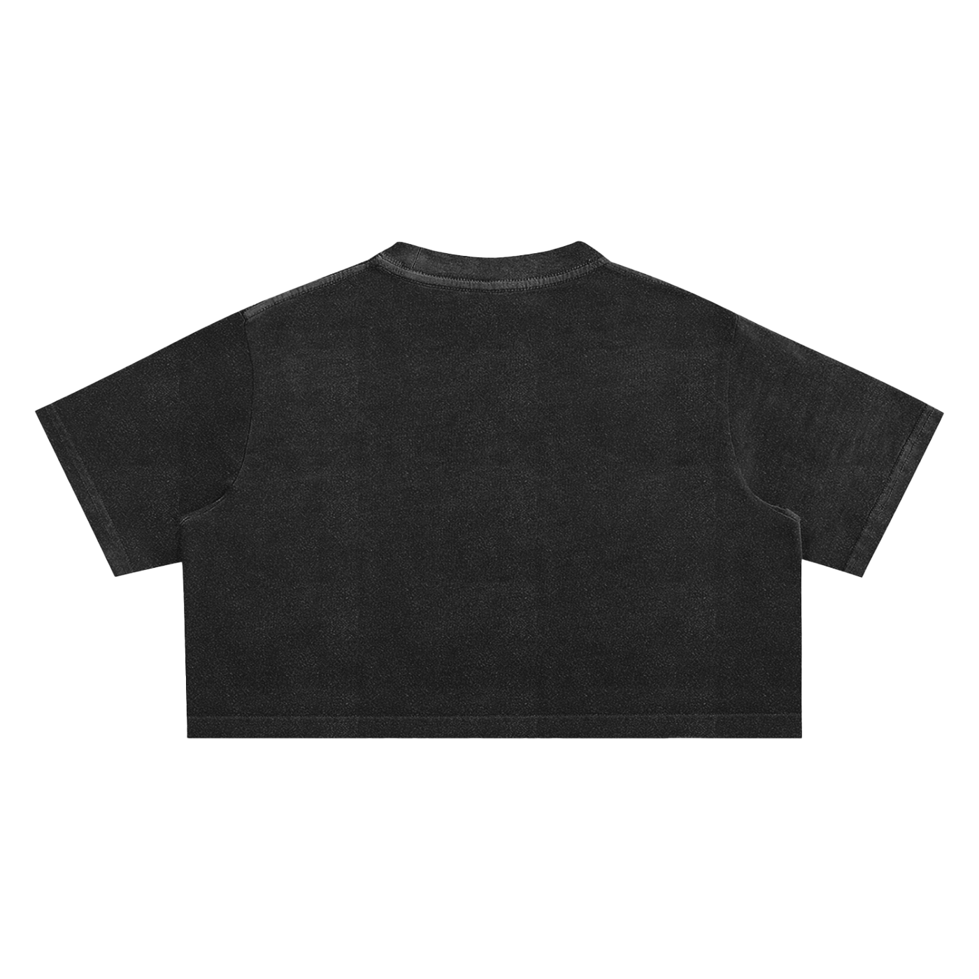 Womens MC Plain Jane Snow Washed Crop Top