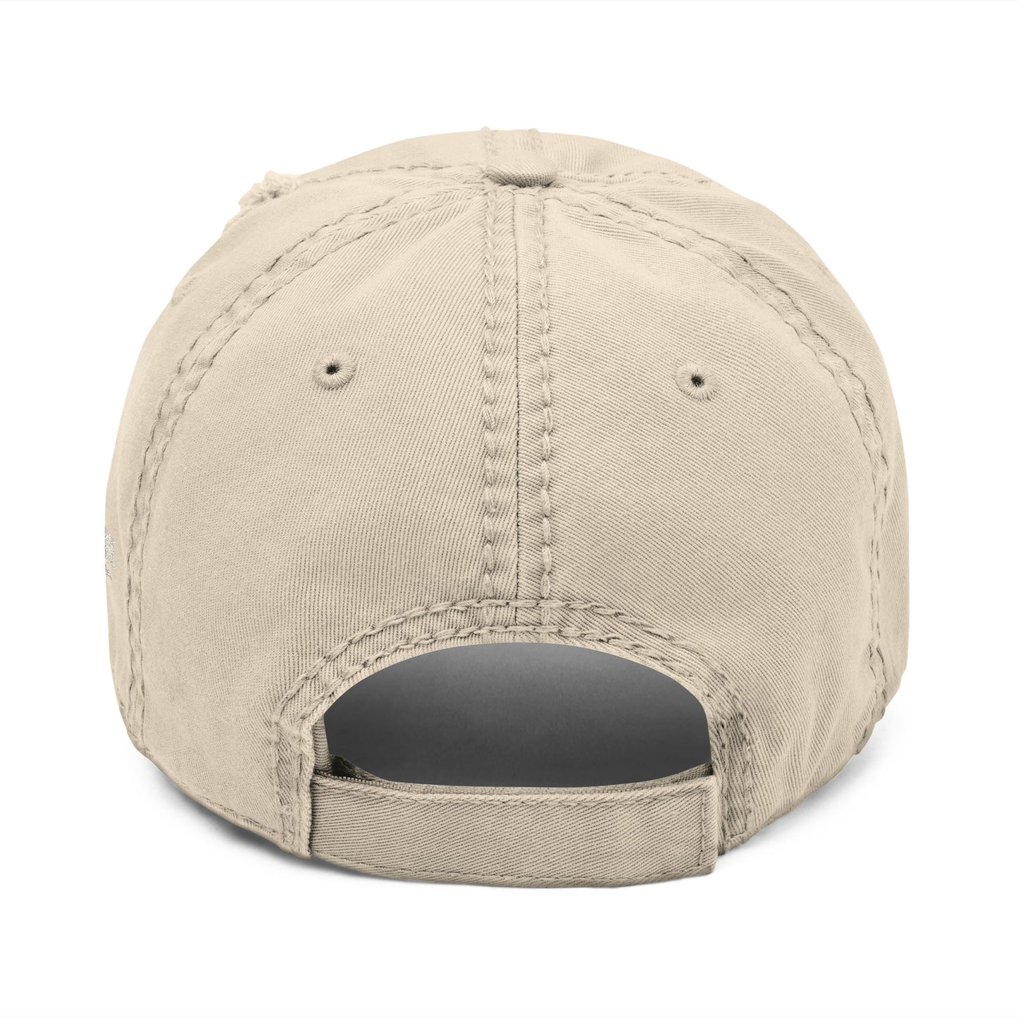 Distressed MC Dad Hat (Embroidery)