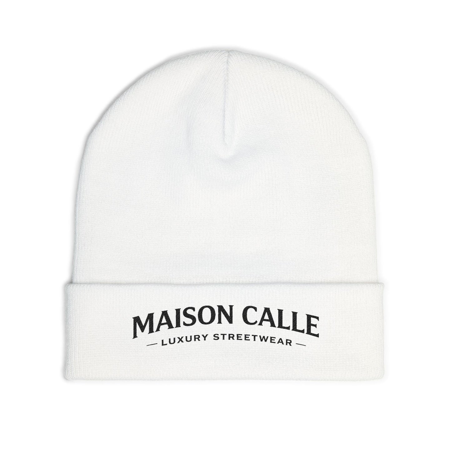MC Embroidered Knit Beanie