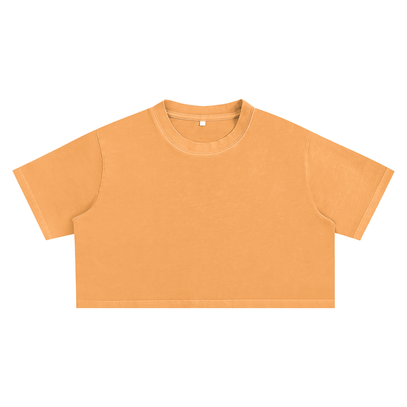 Womens MC Plain Jane Snow Washed Crop Top