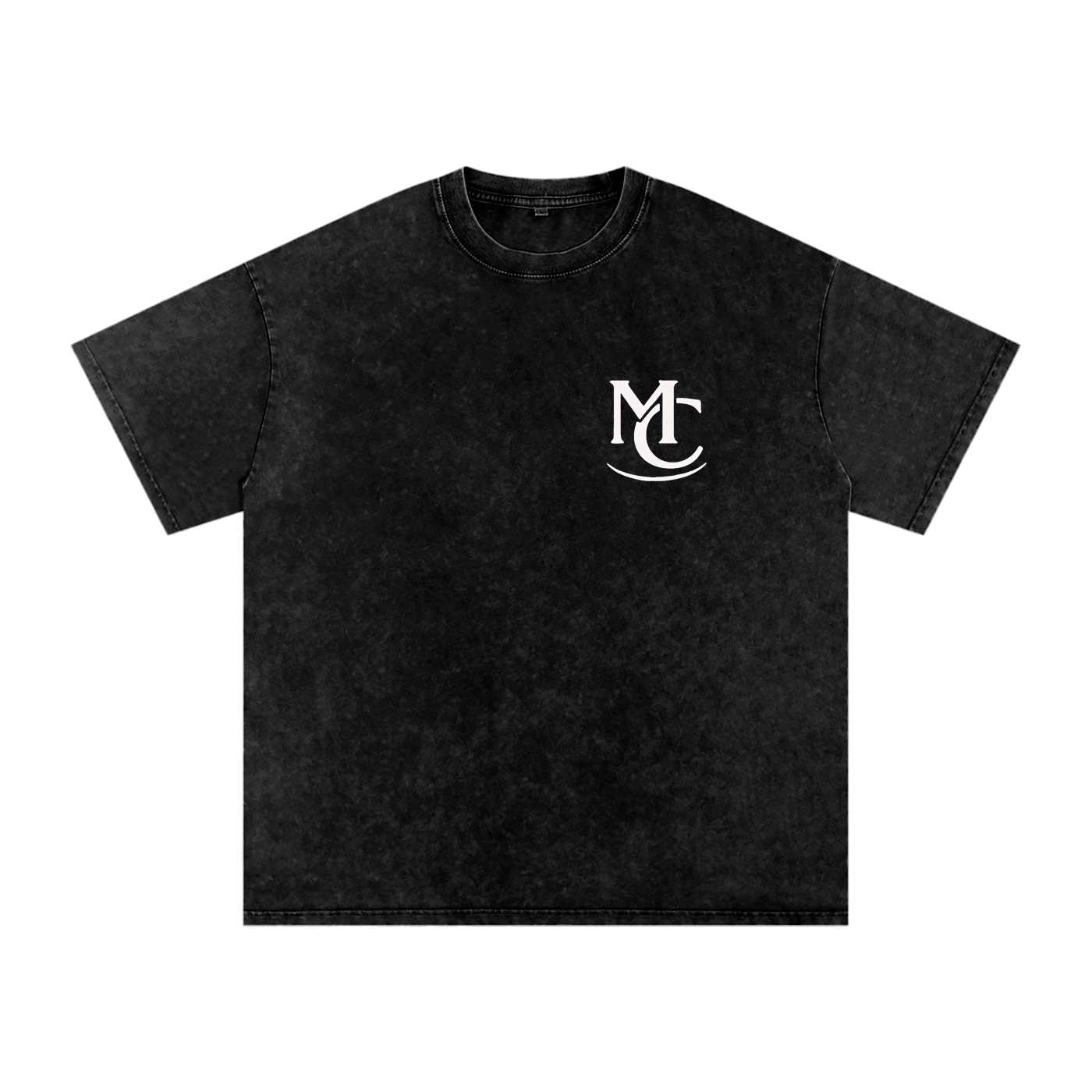 Mens Snow Washed Oversized MC Tee