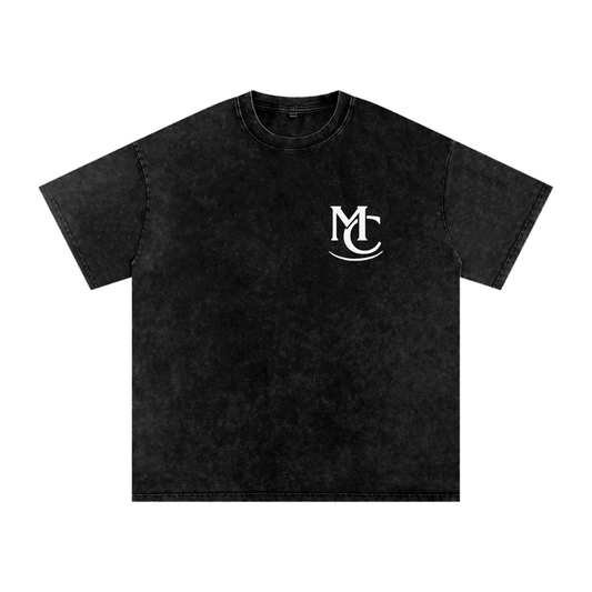 Mens Snow Washed Oversized MC Tee