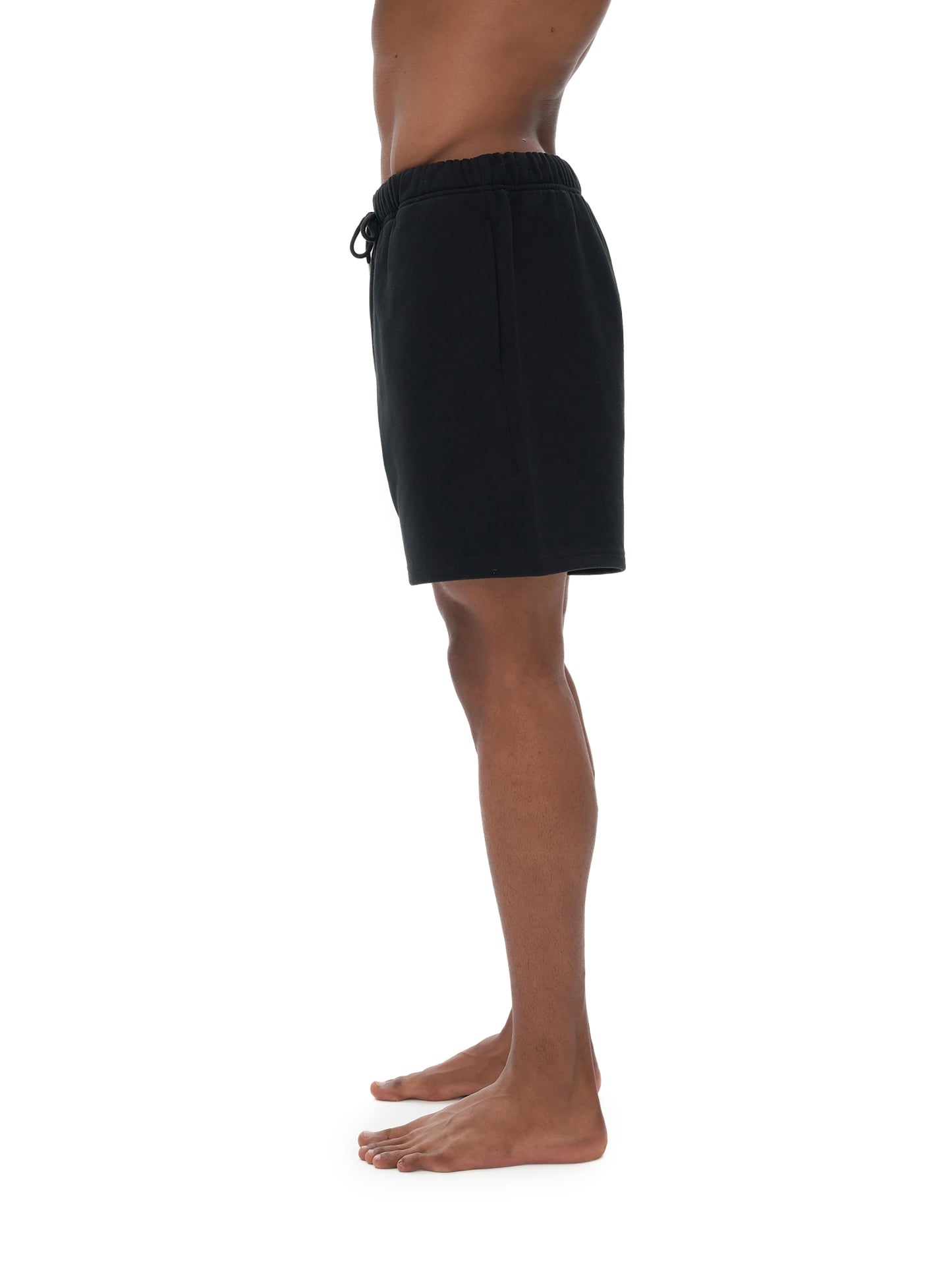 Unisex Heavyweight MC Logo Fleece Loose Fit Shorts