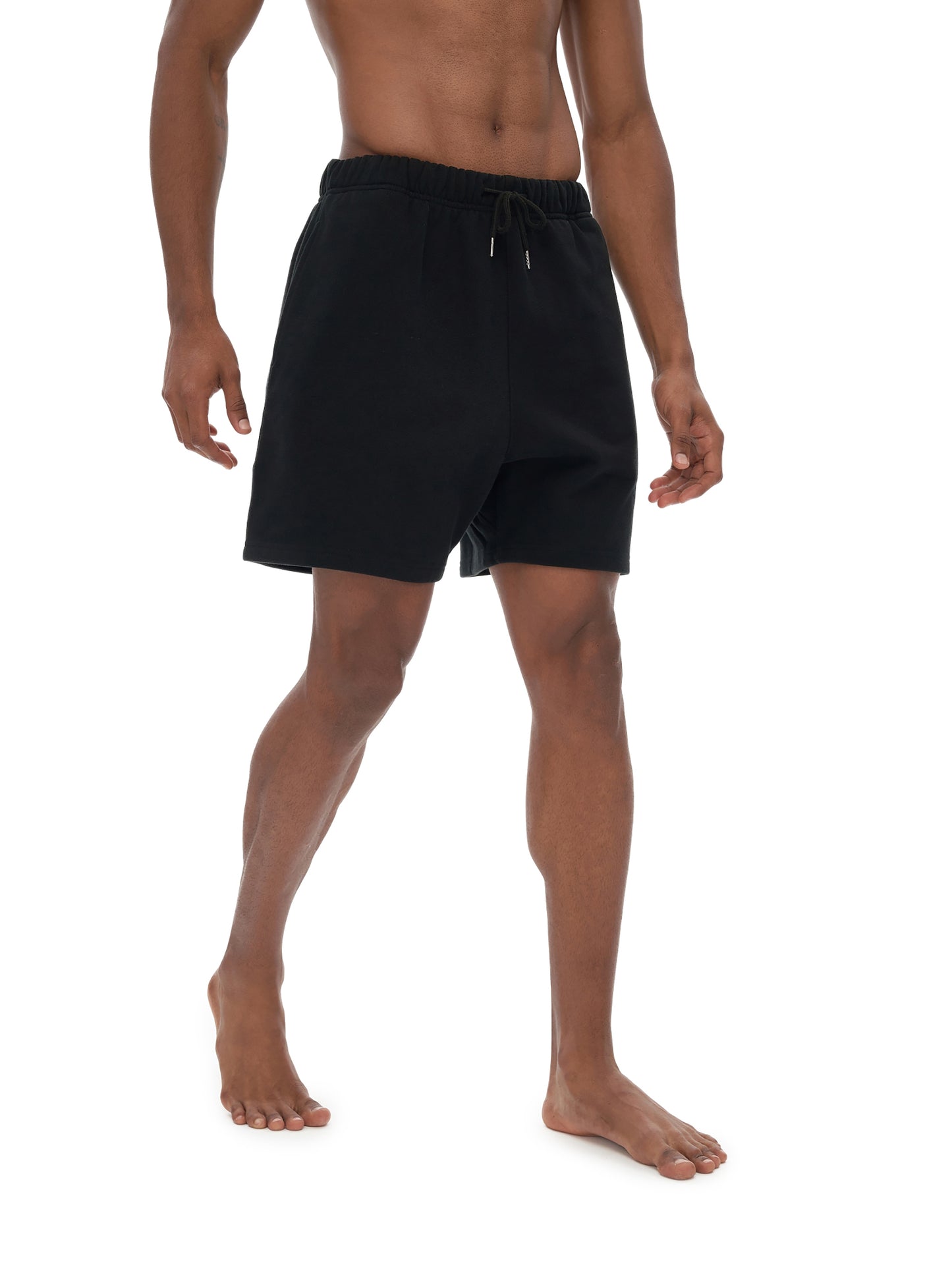 Unisex Heavyweight MC Logo Fleece Loose Fit Shorts